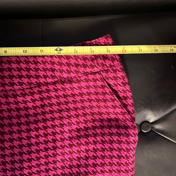 Merona Pink Houndstooth Pencil Skirt - Picture 5 of 6